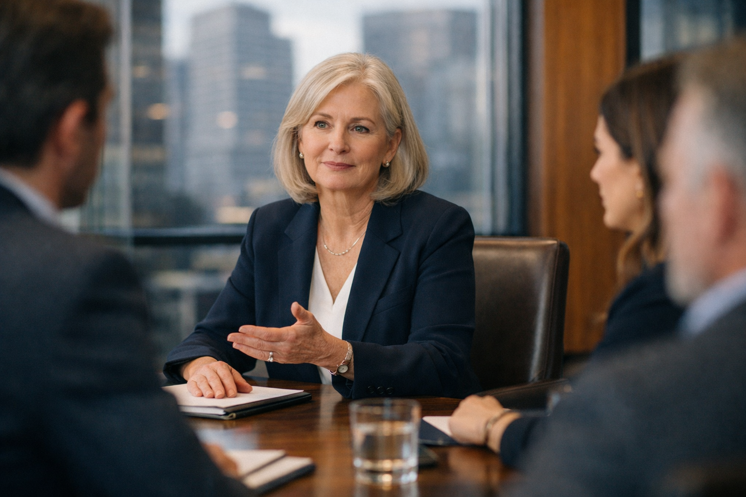 Boutique consulting meeting